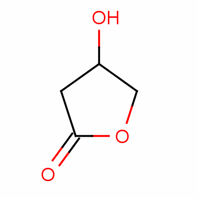 -β-羟基-γ-丁内酯(cas:5469-16-9 结构式图片