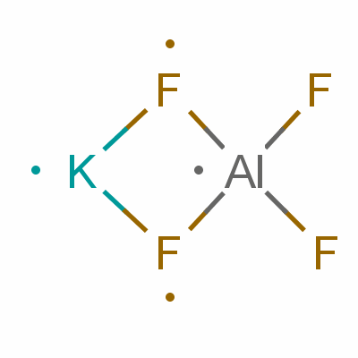 四氟铝酸钾(cas:14484-69-6 结构式图片